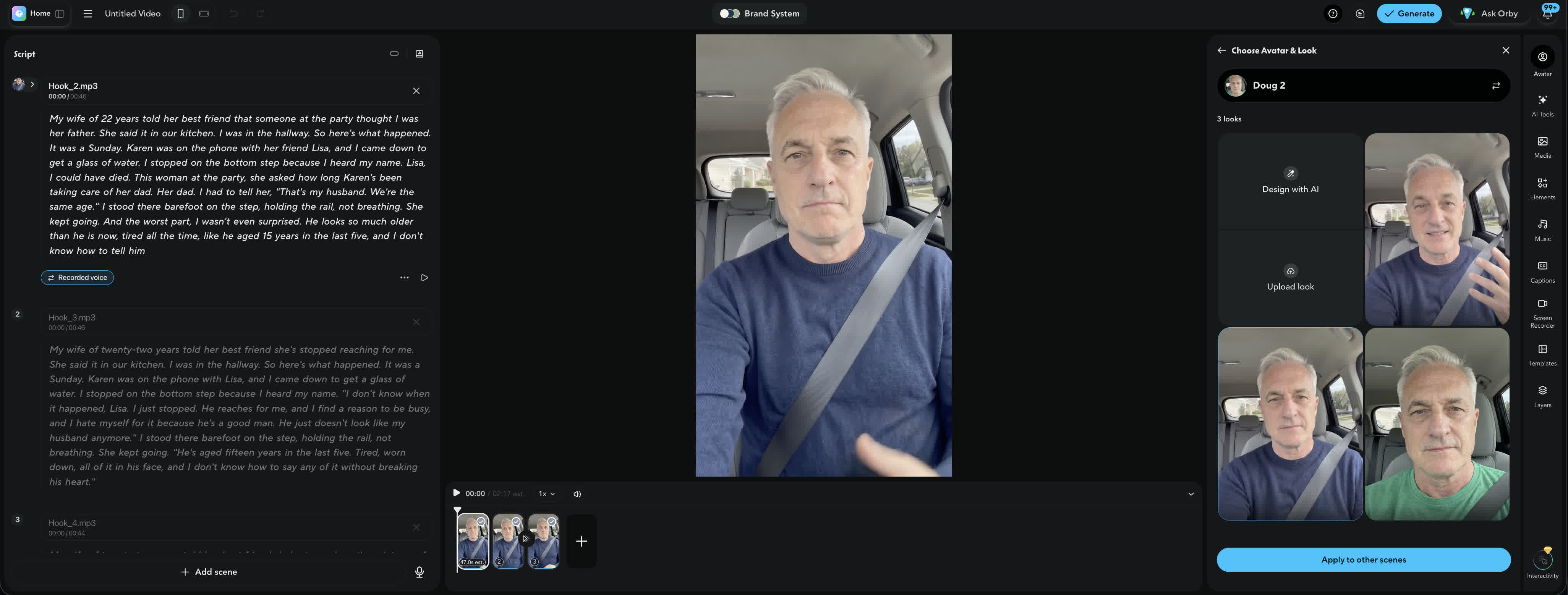 HeyGen Avatar 4 setup and character selection